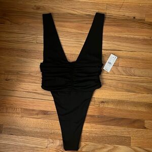 riot swim Echo One Piece - Black